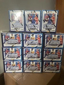 LOT (12) 2021 Contenders Draft Picks Football Trading Cards Blaster Box Sealed - Picture 1 of 3