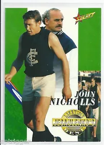 1995 Jezza's Lifetime Best (439) John NICHOLLS Carlton +++ - Picture 1 of 1