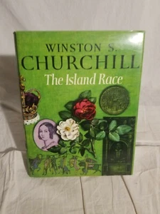 The Island Race by Winston S. Churchill 1968 Hard Cover DJ Illustrated - Bild 1 von 10