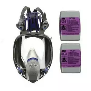3M FF-403 VOLLGESICHTSMASKE Atemschutz Gesicht 2-7093 P100 Partikelfilter LG - Bild 1 von 3