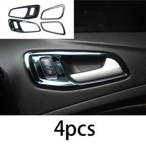 FOR FORD ESCAPE KUGAINTERIOR DOOR HANDLE COVER TRIM BLACK TITANIUM 2013-2019 - Picture 1 of 6