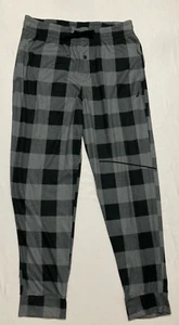 Nautica Schlafhose Bund kariert schwarz M - Bild 1 von 3
