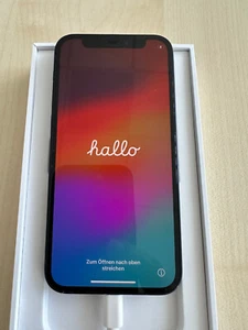 Apple iPhone 12 mini - 128GB - Schwarz (Ohne Simlock) (Dual-SIM) - sehr gut - Bild 1 von 10