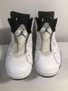 Size 9 Air Jordan 384664–107￼ ￼Retro Sport Blue 2014 - Picture 1 of 24