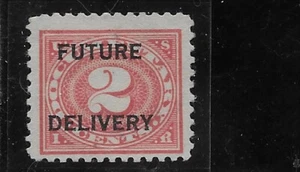 US Scott RC1, Revenue, Future Delivery, 2 Cent, 1918, Mint, NG, F/VF - Picture 1 of 1