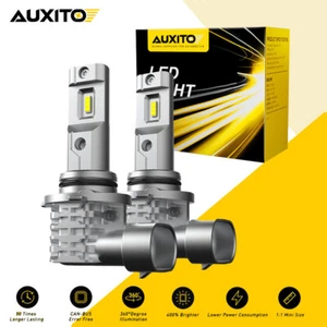 AUXITO 9006 LED HB4 Headlight Bulbs Globes Fog HID Light Conversion Kit Canbus - Picture 1 of 9