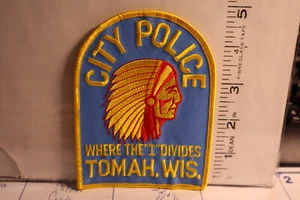 police patch  TOMAH POLICE WISCONSIN - Picture 1 of 1