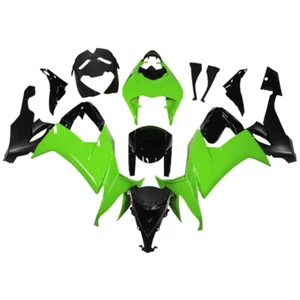 Green Black Fairings for Kawasaki Ninja ZX10R 2008 2009 2010 ZX-10R Bodywork Set - Foto 1 di 9