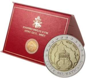 Vatikan 2 Euro 2004 "Stiftung des Vatikans" BiMetallic UNC - Bild 1 von 2