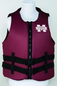 Mississippi State Bulldog Life Jacket - Picture 1 of 2