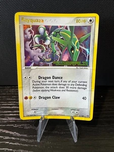 Juego de cartas coleccionables Pokémon 2005 | Rayquaza EX Emerald Holo estampado | EX Emerald | 9/106 - Imagen 1 de 2