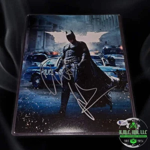 *THE DARK KNIGHT CHRISTIAN BALE SIGNED AUTOGRAPHED 11X14 GOTHAM CITY PHOTO #2 W/ - Picture 1 of 1