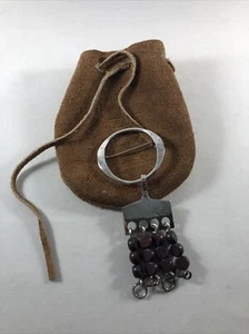 Spilla vintage argento sterling Anna Greta Eker Plus design legno Norvegia norvegese MCM - Foto 1 di 8