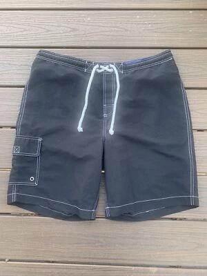 Pantalones cortos de baño negros MERONA para hombre - talla L Foto 1 de 4