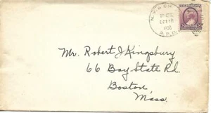 RPO Cover New York & Chicago October 18 1936 Towles#114-K-17 - Picture 1 of 1