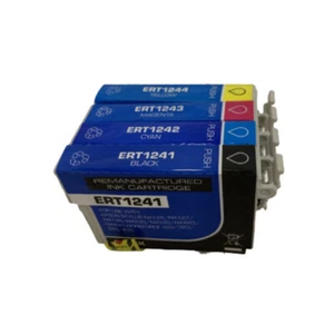 4x BKCMY Tinte für Epson 124 T124 Stylus NX125 127 130 230 330 420 430 WF320 323 - Bild 1 von 1
