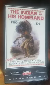 VHS - The Indian & His Homeland 1590-1876 Holiday Video Tape. - Picture 1 of 12