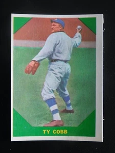 /Tarjeta de béisbol Fleer 1960 #42 TY Cobb (NM+) O/C conjunto de gama alta descanso - Imagen 1 de 2