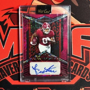 2022 Wild Card Alumination - John Metchie III 1/1 Auto - WR - Bild 1 von 2