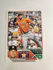 2023 Alex Bregman #H60 Topps Holiday Edition Houston Astros Baseball Card 3Base - Picture 1 of 2