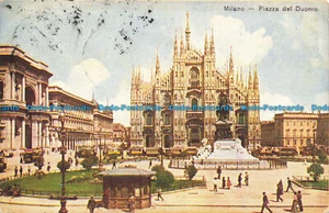 R661303 Milano. Piazza del Duomo. 1913 - Bild 1 von 2