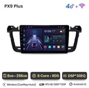 Autoradio Per Peugeot 508 2011-2018 8G+256GB 8Core 4G+WIFI CarPlay Wireless GPS - Foto 1 di 7