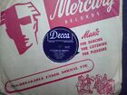 Bing Crosby "In the Good Old Summertime"/Oh,Tell Me Why" DECCA  78rpm