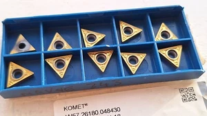 10 Komet inserts TOGX140304EN-18 BK8430 ( W57 26180.048430 TOGX 140304 TOHX ) - Picture 1 of 2