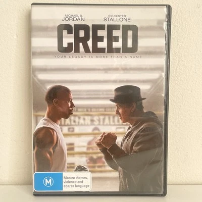 Creed (DVD, 2015) Michael B Jordan, Silvester Stallone - Very Good Condition R4 - image 1 of 4