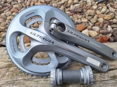 Shimano Ultegra 6750 10 Speed Crankset FC-6750 50-34 170 w/ BB-6700 1.37 x 24 - Image 1 of 4