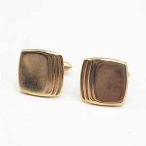 Swank Set Gemelli Uomo Tono Oro Coppia Gioielli Uomo - Foto 1 di 2