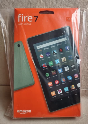 Tablet Amazon Fire 7 (9.ª generación) 16 GB Wi-Fi 7 pulgadas con Alexa, NUEVA, sellada Foto 1 de 3