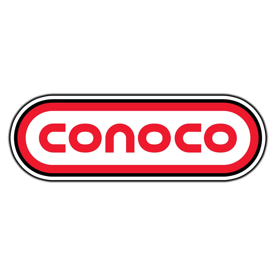 #3528 Conoco Gas Station Logo #2 Sticker Brand Waterproof Vinyl Decal DieCut Car