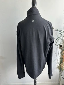 Lululemon Giacca Uomo Kung Fu Colore Nero Full Zip Luon XL - Foto 1 di 10