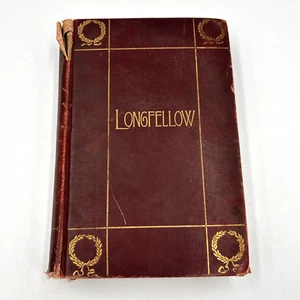 THE COMPLETE POETICAL WORKS OF HENRY WADSWORTH LONGFELLOW 1902 Household Ed. - Foto 1 di 13