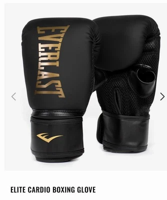 EVERLAST Pro Style Elite Training Gloves 16oz - model 2316 color Black -