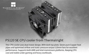 Thermalright Phantom Spirit 120 SE ARGB CPU Air Cooler Dual 120mm Fans - Picture 1 of 12