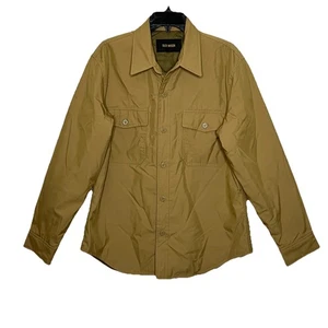 BUCK MASON Men’s Medium Quilted Field Tan Utility Jacket Shacket Windbreaker - Picture 1 of 7