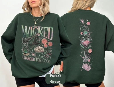 Sudadera Wicked Change For Good, palo escoba Defy Gravity para fanáticos de películas de magos Foto 1 de 3