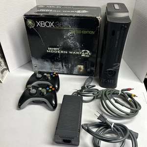 250GB Limited Edition Modern Warfare 2 MW2 Xbox 360 Console Boxed Tested - Picture 1 of 24