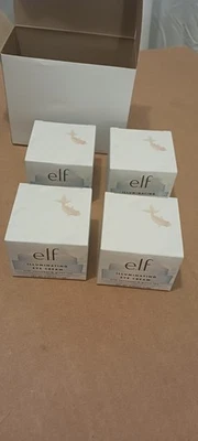 Crema iluminadora de ojos E. L. F., un paquete con CUATRO CAJAS ea 0,49 OZ Foto 1 de 4