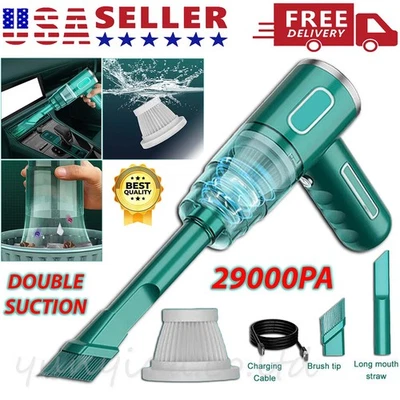 29000PA Cordless Hand Held Vacuum Cleaner Mini Portable Car Auto Home Wireless - Image 1 of 4