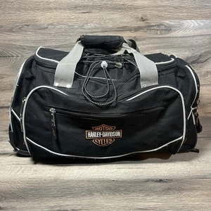 Harley-Davidson Seesack Koffer Rollen Griff Reisetasche Schwarz - Bild 1 von 9