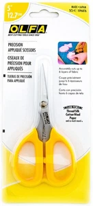 Olfa Precision Applique Scissors SCS-4 Stainless Steel 5" Made in Japan - Picture 1 of 3