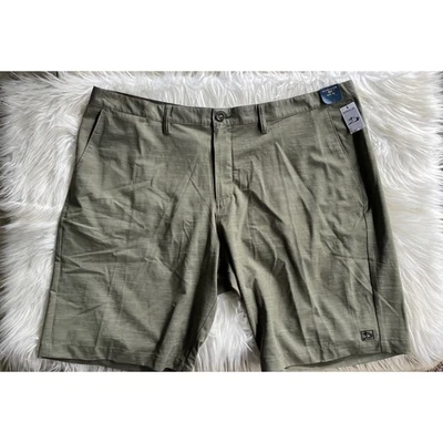Pantalones Cortos de Surf Honolua Surf Co. Boardshort 44 Verde Militar Nuevo con Etiquetas Foto 1 de 4