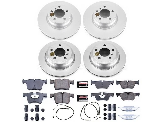 Kit de pastillas de freno y rotor delanteras y traseras para BMW 328i xDrive F30 2013-2014 NB878VF Foto 1 de 1