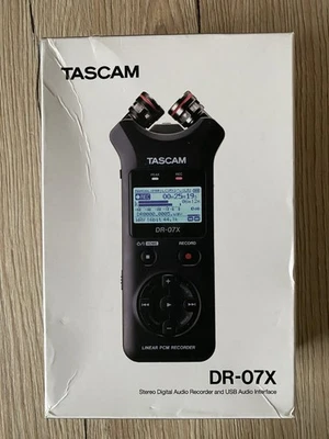 Tascam DR-07X Portable Handheld Digital Audio Recorder - Image 1 of 4