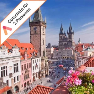 Kurzurlaub Prag zentrales 4 Sterne Boutiquehotel 4 Tage 2 Personen Gutschein  - Bild 1 von 12