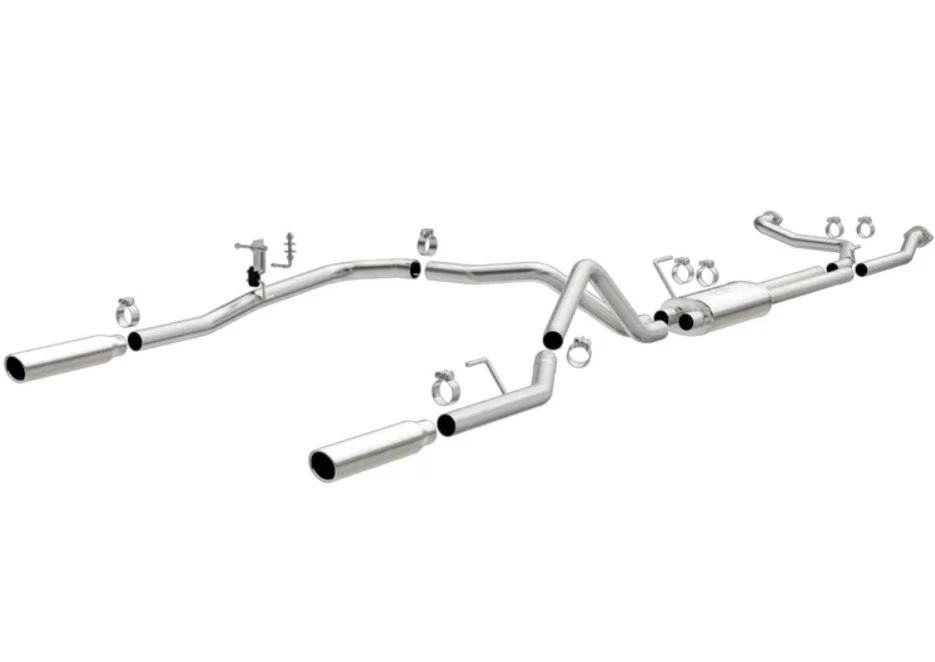 Escape MagnaFlow Street 2,5" CatBack para 07-15 Nissan Titan 5,6L - Imagem 1 de 1