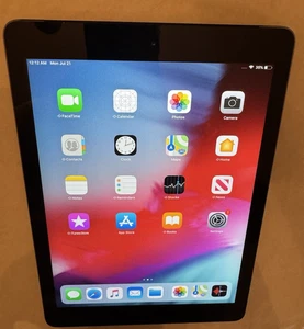 Apple Ipad Air 1st Gen A1475 9.7" 16GB Gray (WIFI+Cellular) Excellent - Picture 1 of 11
